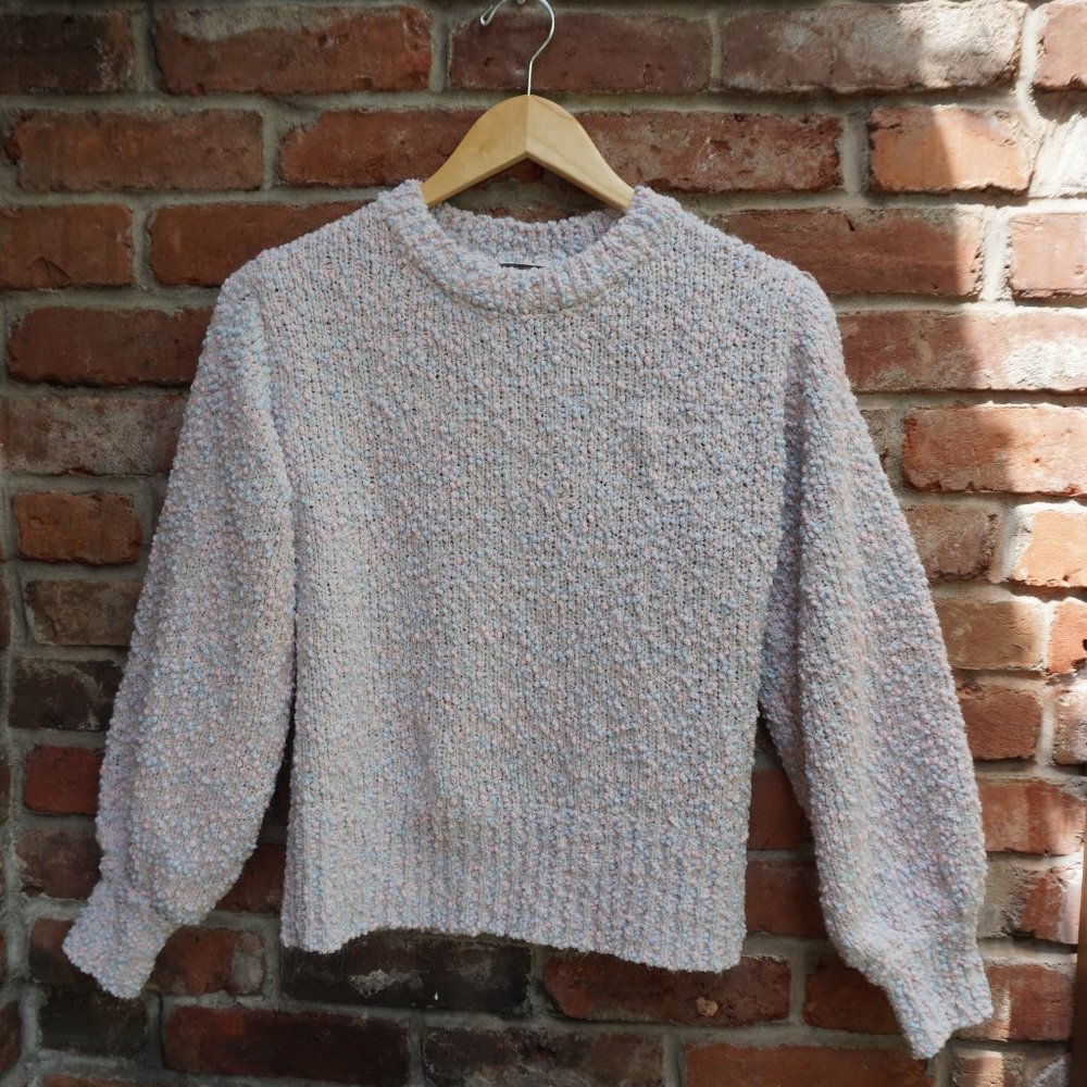 never worn cotton candy sweater